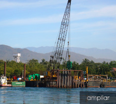 Ampliación canal de acceso, Manzanillo, MX. 2009
